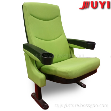 2 seats auditorium theater tip up chair with cup holder for sale JY-616